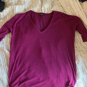 Express women’s short sleeve sweater